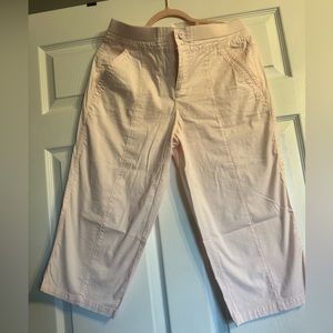 Pink Cotton Westbound Crop Pants Size 6